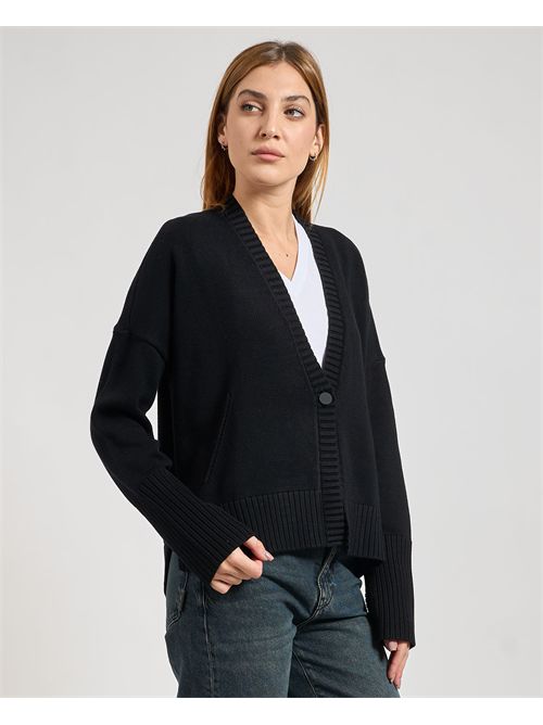 Women's Armani Exchange cardigan in pure cotton ARMANI EXCHANGE | XW001304-AF16552UC001